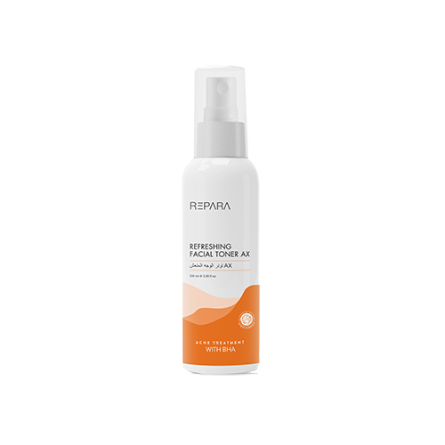 REPARA Refreshing Facial Toner AX, Acne Treatment with BHA