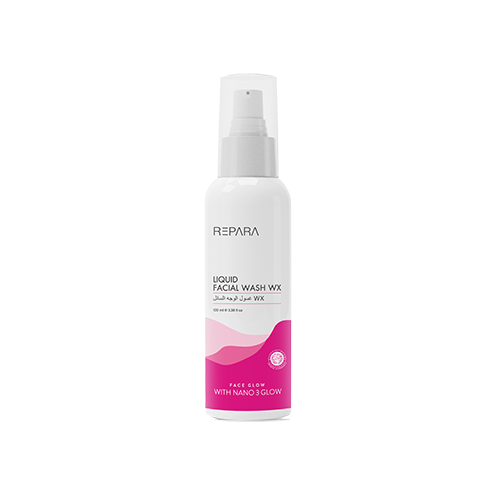 REPARA Liquid Facial Wash WX, Face Glow with Nano 3 Glow